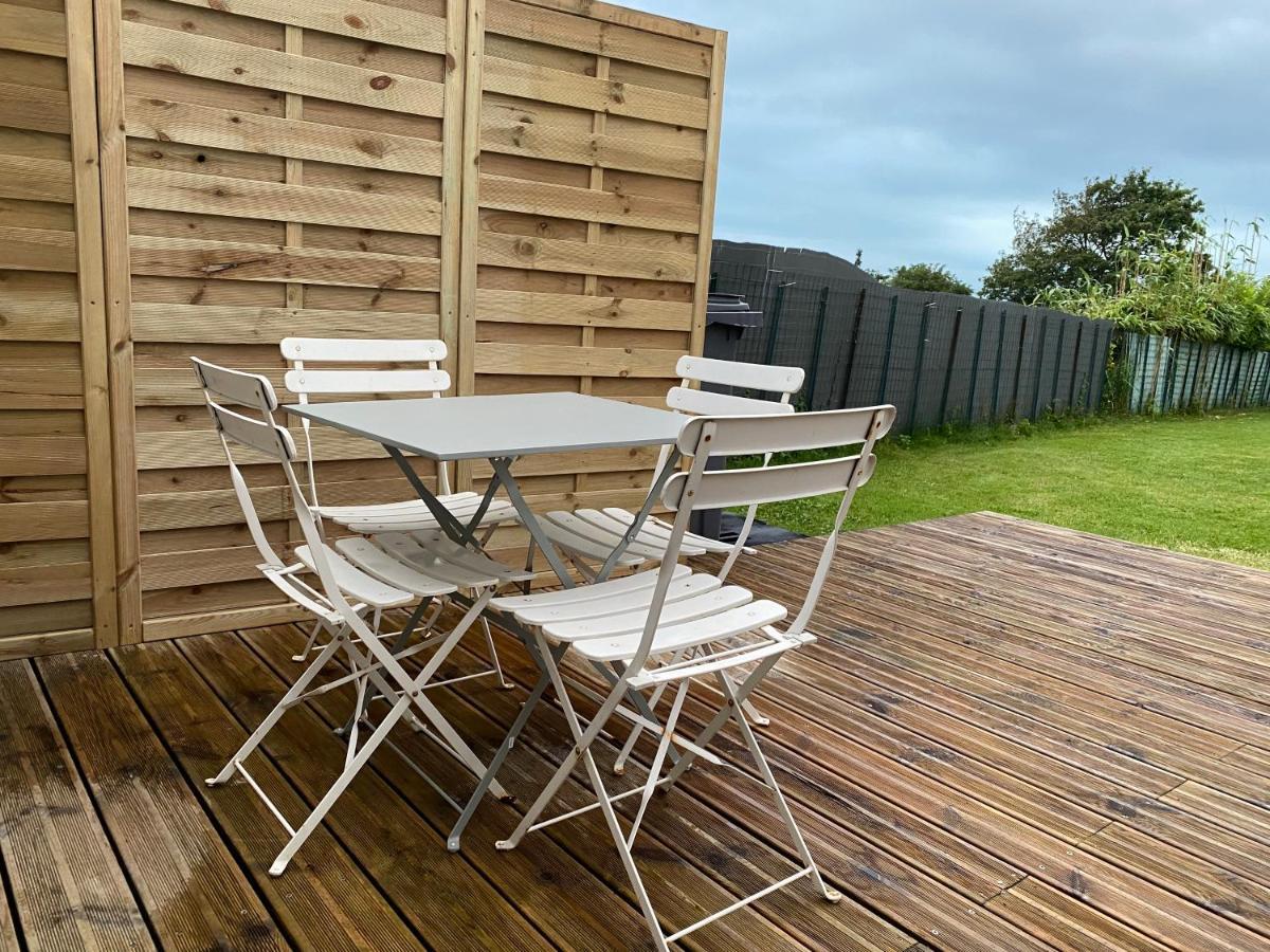 Maison De Village Avec Jardin 15Mn Des Plages, Wifi, 2 Chambres, Jardin Hesdin-lʼAbbé エクステリア 写真