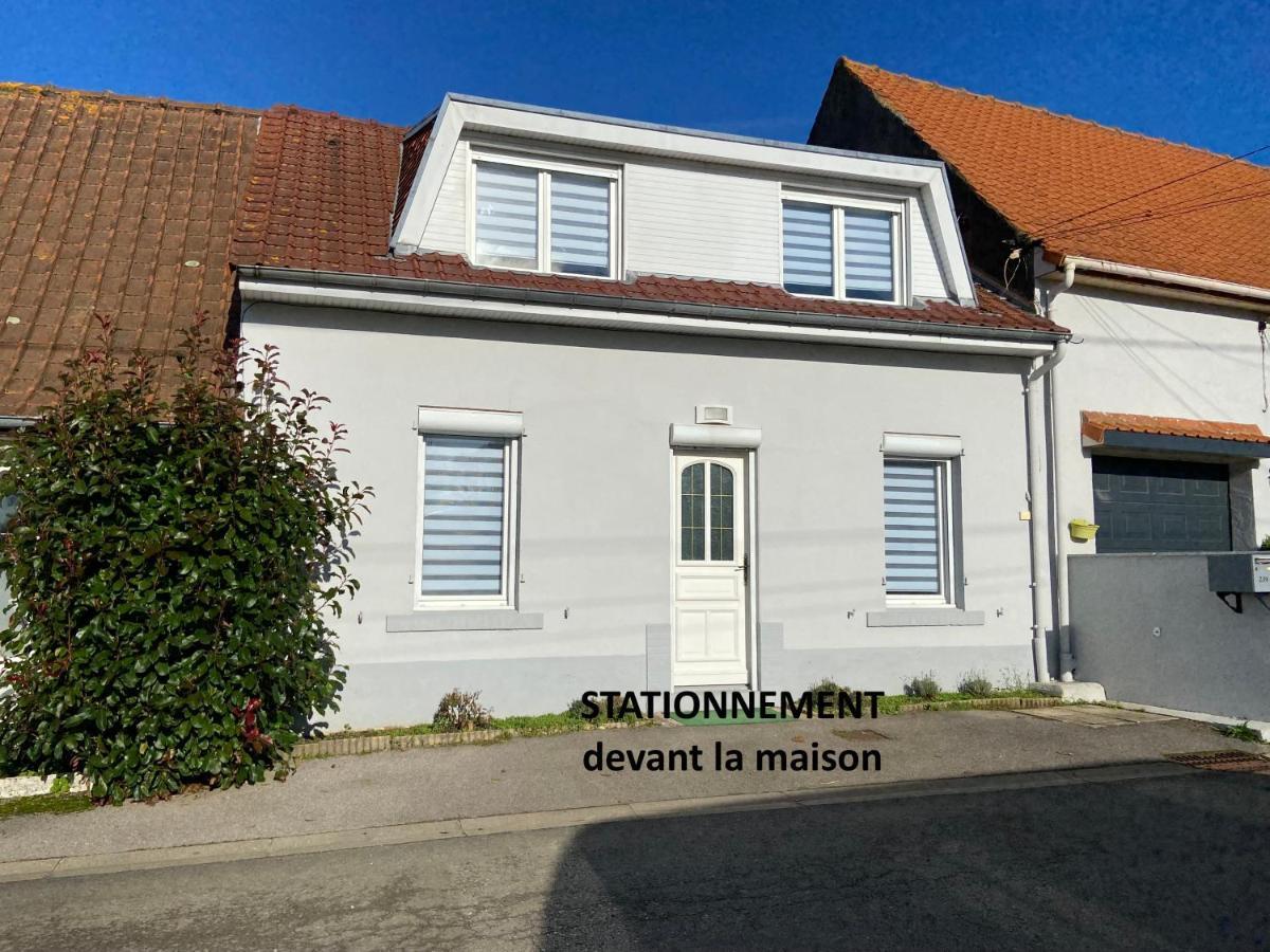 Maison De Village Avec Jardin 15Mn Des Plages, Wifi, 2 Chambres, Jardin Hesdin-lʼAbbé エクステリア 写真