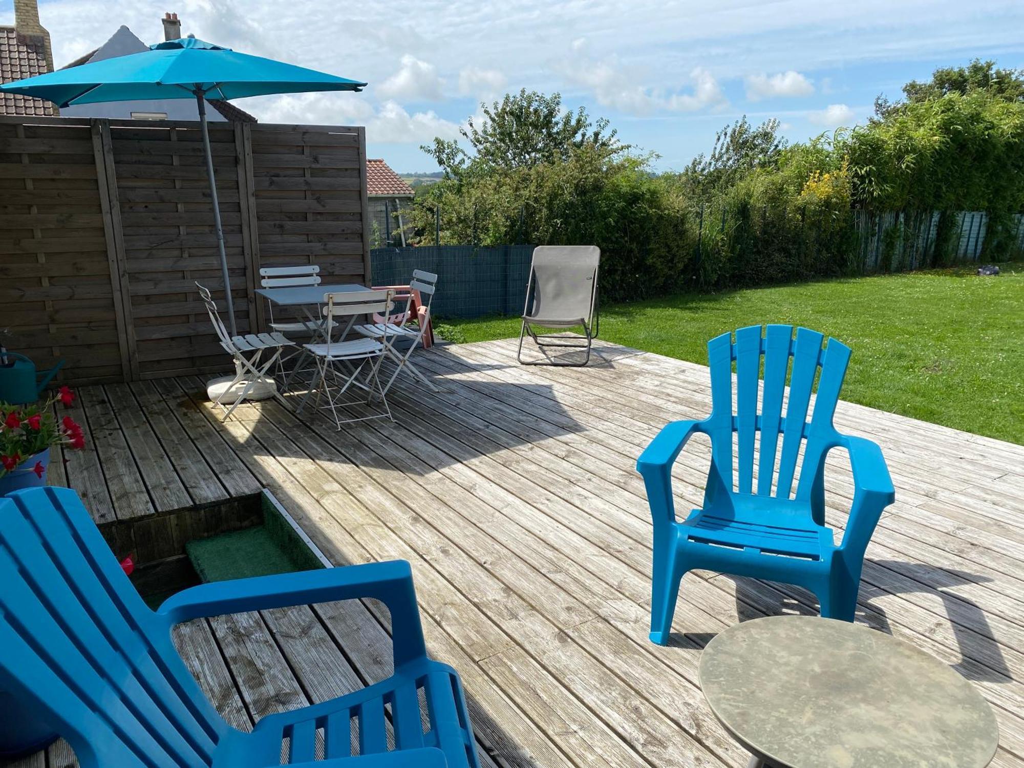 Maison De Village Avec Jardin 15Mn Des Plages, Wifi, 2 Chambres, Jardin Hesdin-lʼAbbé エクステリア 写真