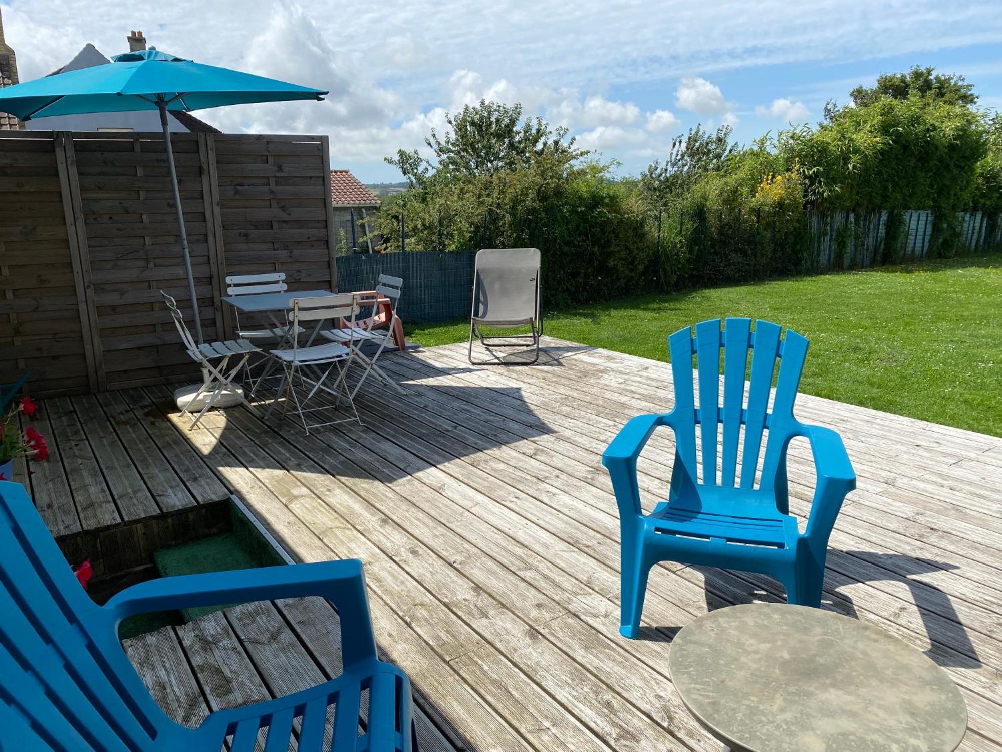 Maison De Village Avec Jardin 15Mn Des Plages, Wifi, 2 Chambres, Jardin Hesdin-lʼAbbé エクステリア 写真